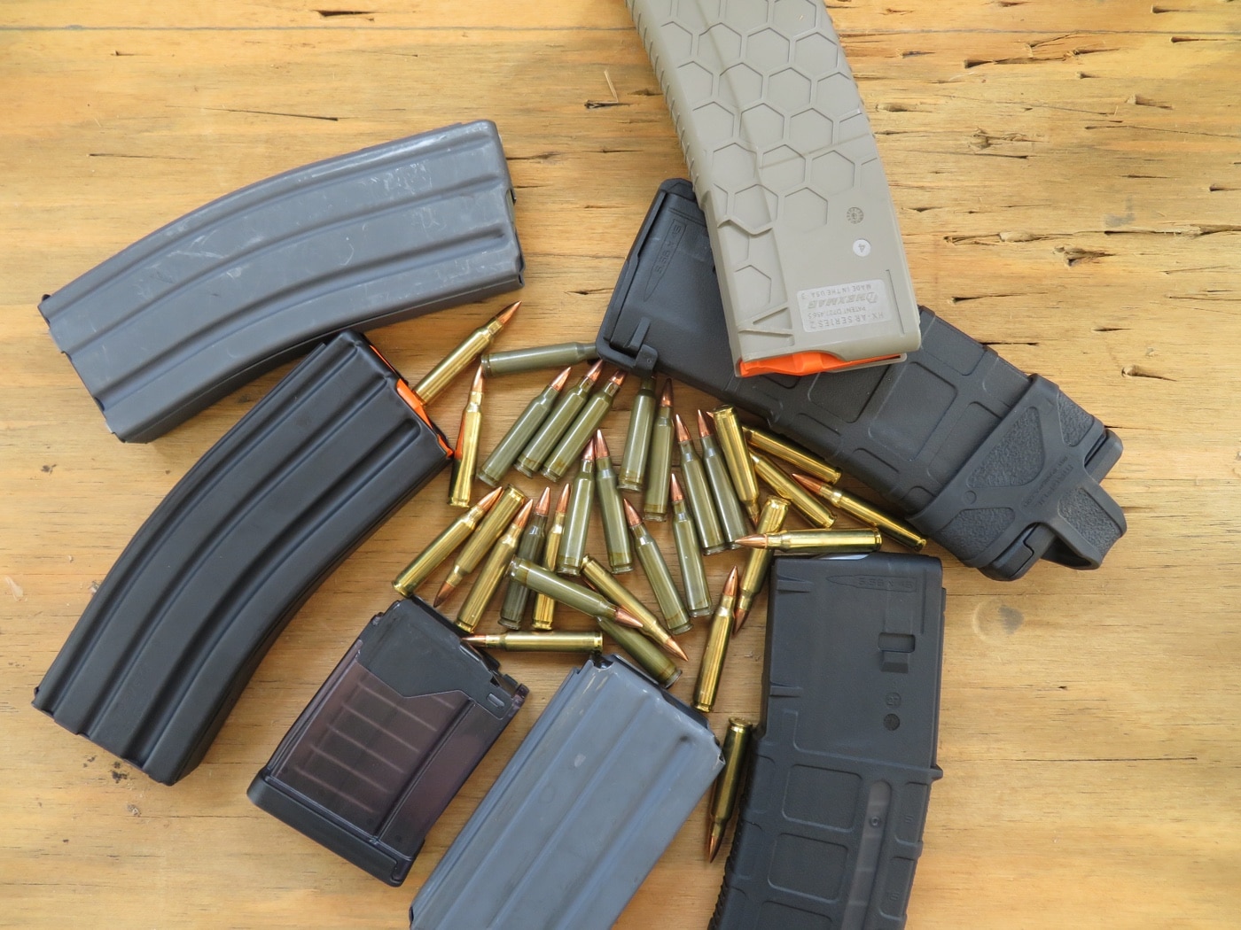 magazines and ammo tested in this comparison