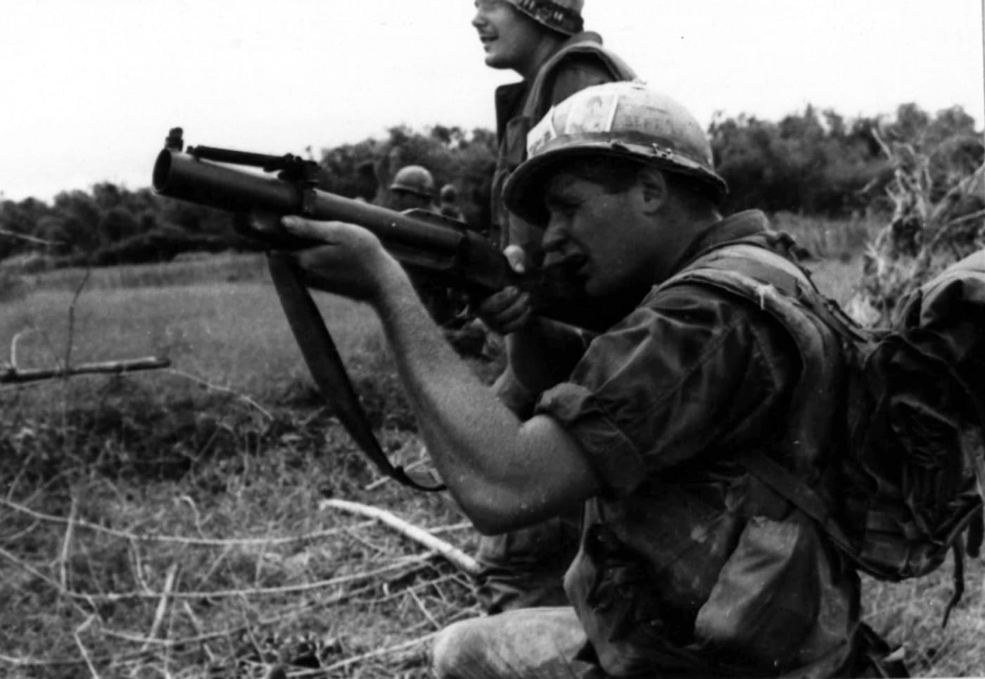 us marine with m79 in vietnam