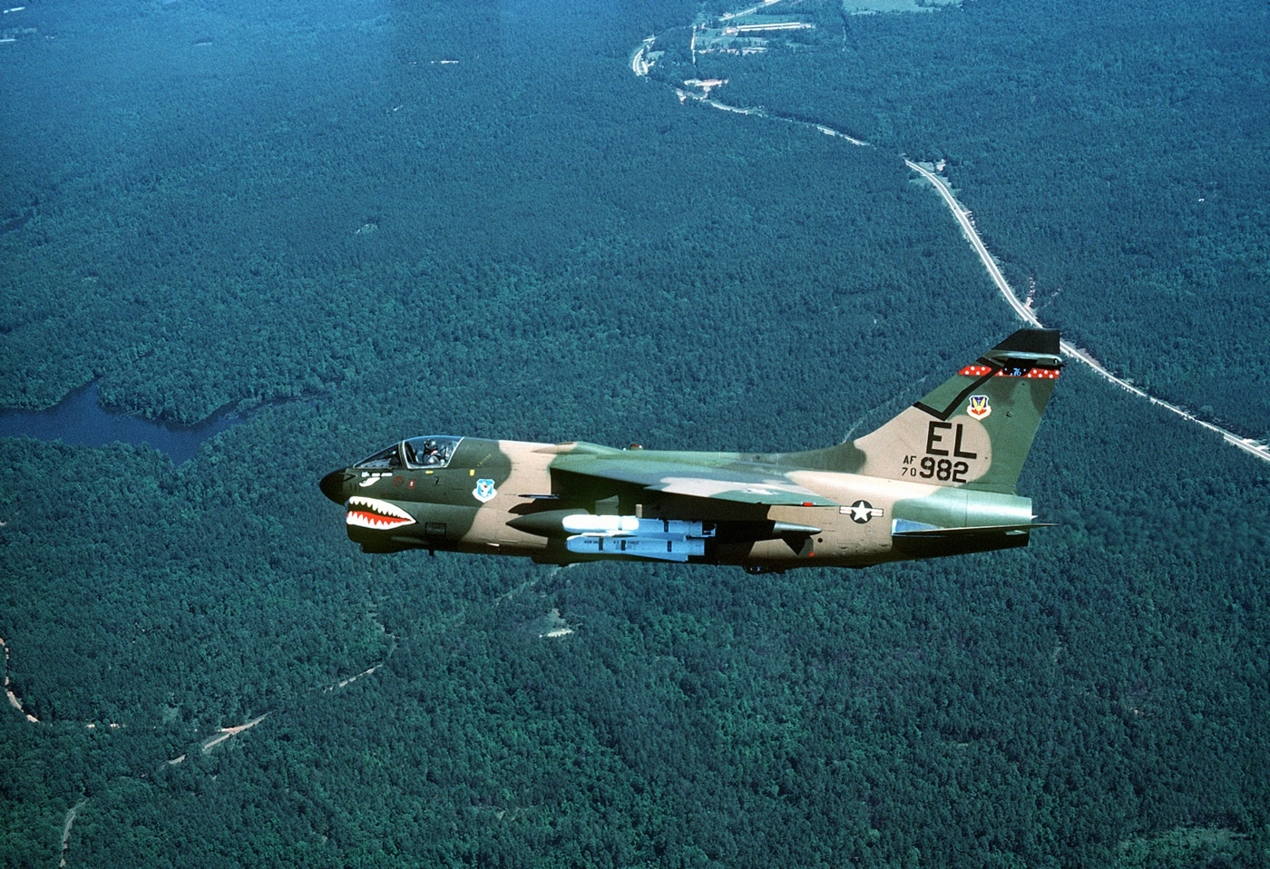 usaf a-7d corsair ii