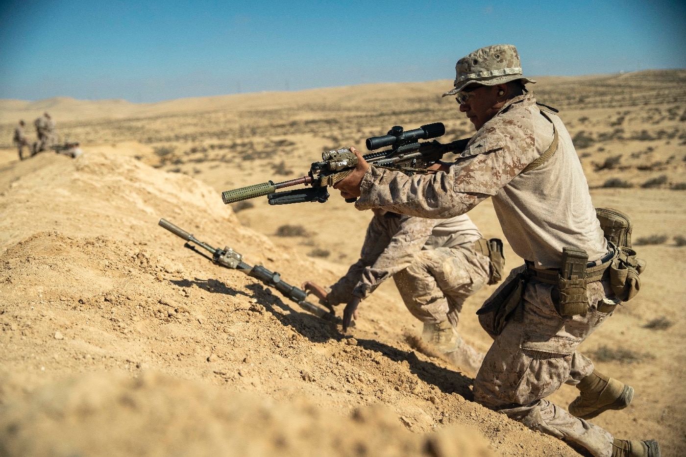 11th meu marines train in israel with idf troops in live fire training exercise operations