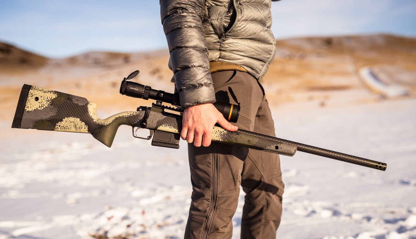 carrying a hunting rifle with carbon fiber barrel