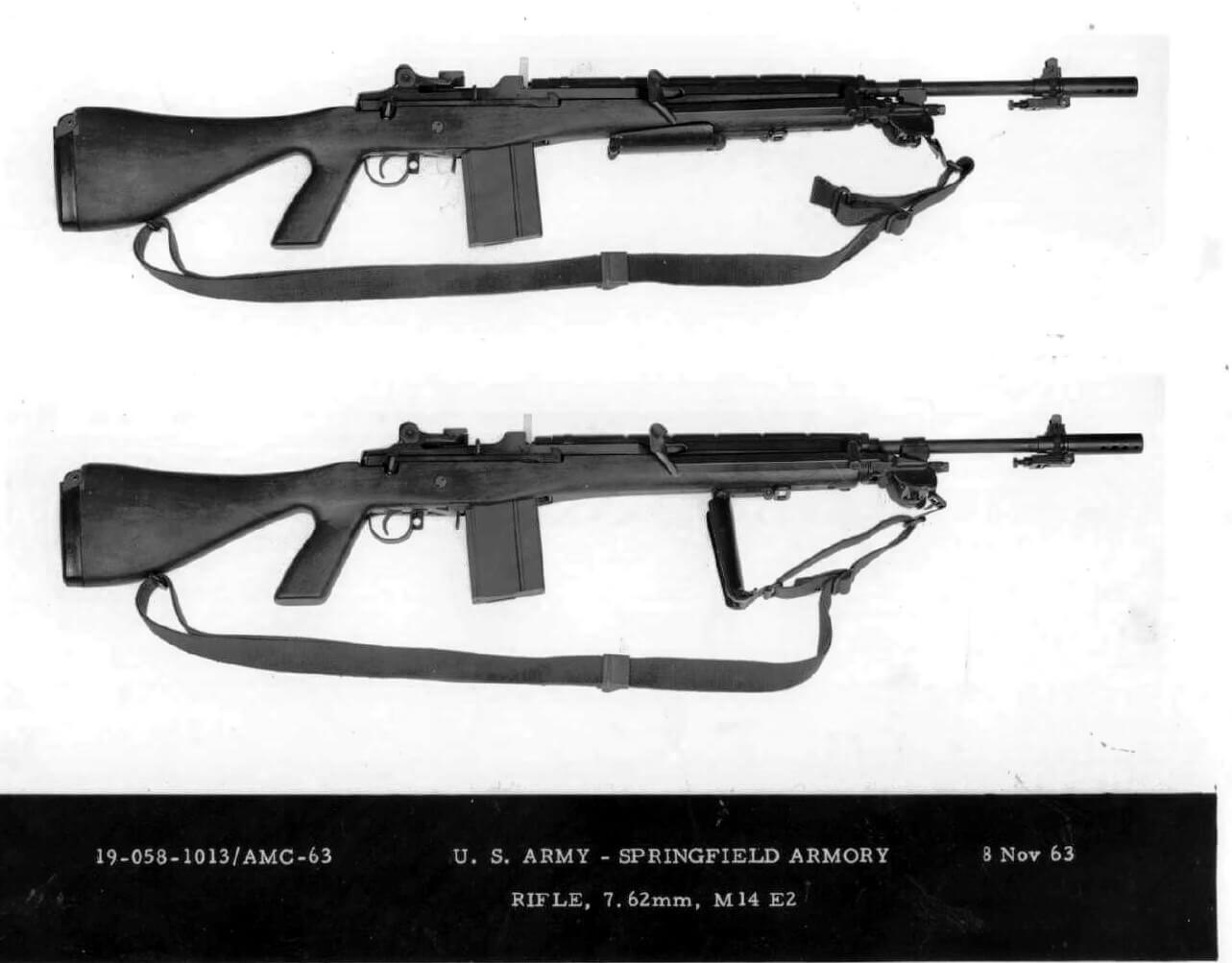 m14e2 techinical photos november 1963