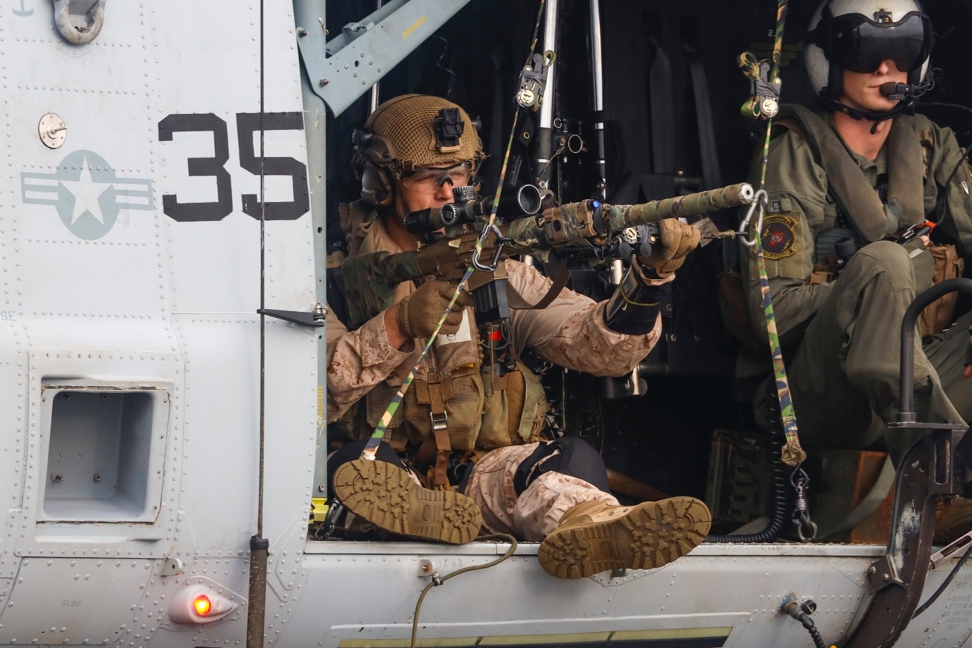 marine scout sniper 13th meu maritime interdiction 7th fleet