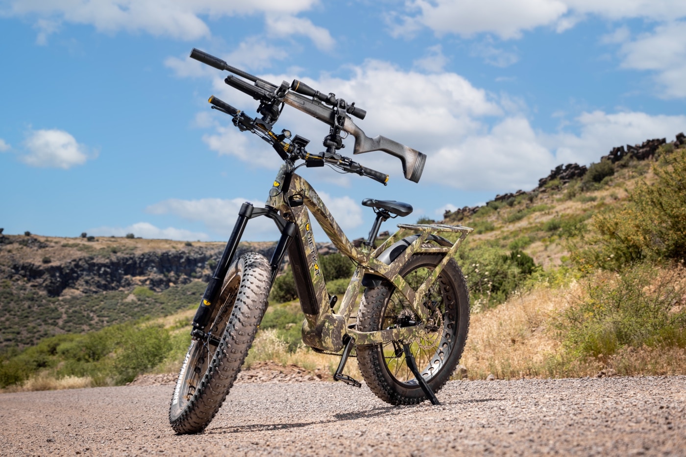 quietkat electric bike designed for hunting