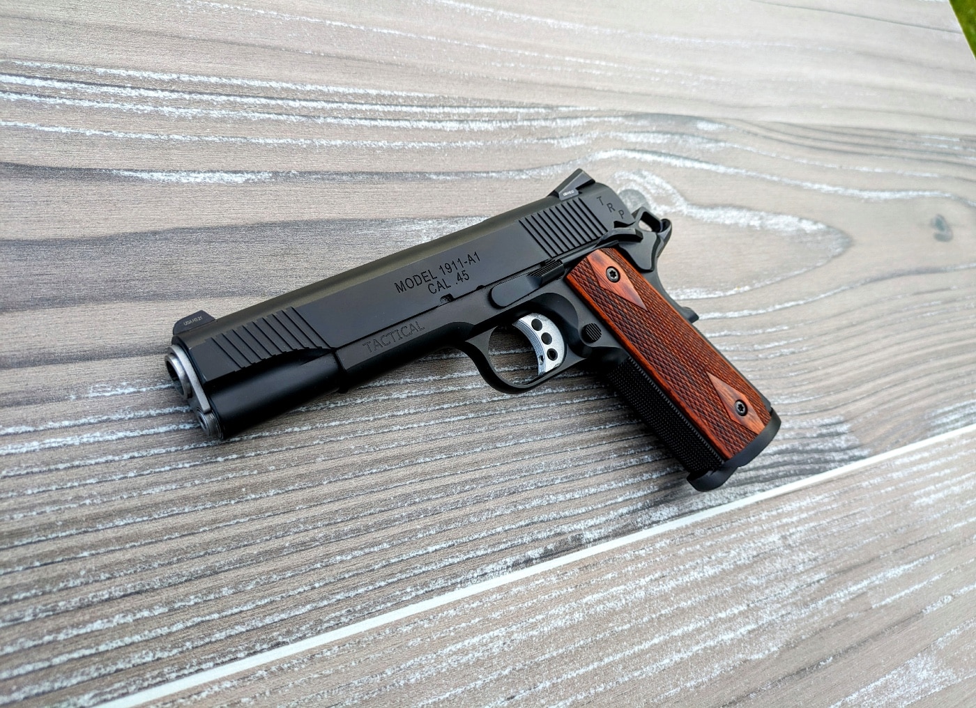 springfield armory trp 1911 pistol much better than