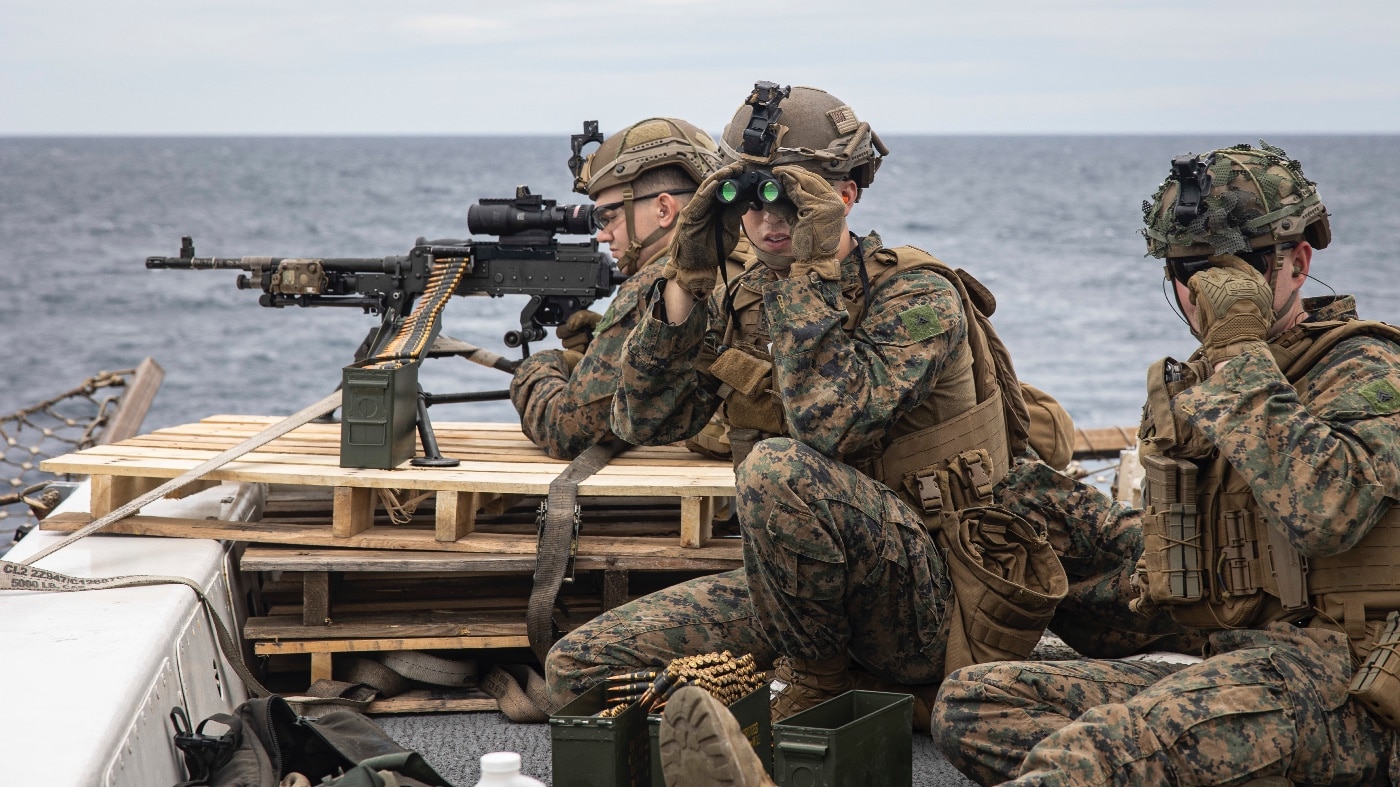 us marines of 31st meu training assault attack training