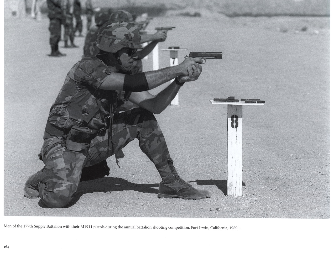 usmc shooting competition with m1911a1