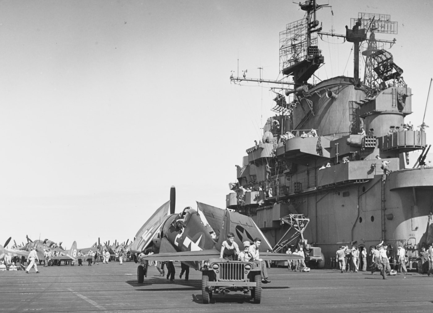 aircraft operations on the uss essex frf-3 hellcat fighter plane