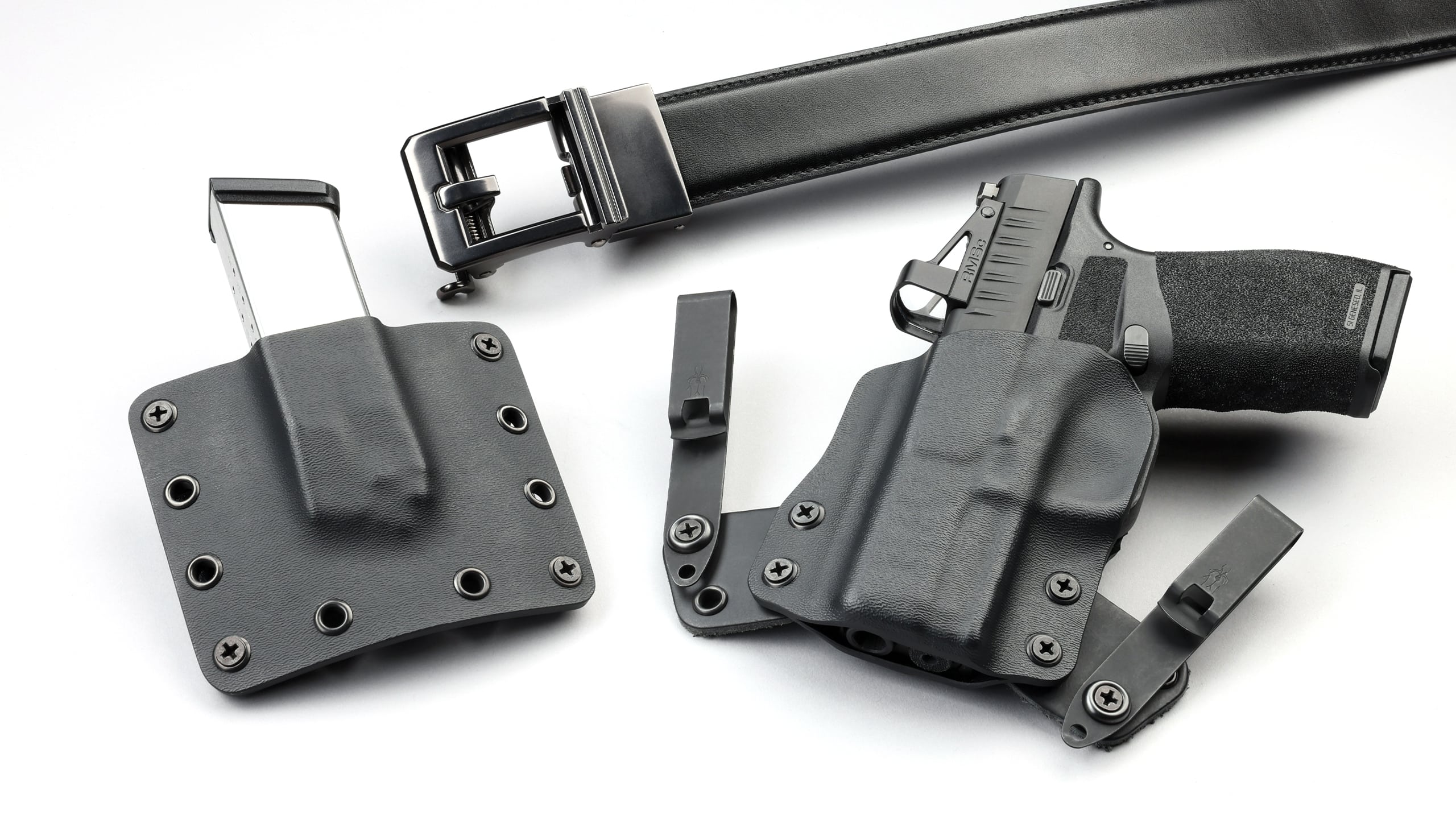 X3 BUCKLE | LEATHER GUN BELT 1.5