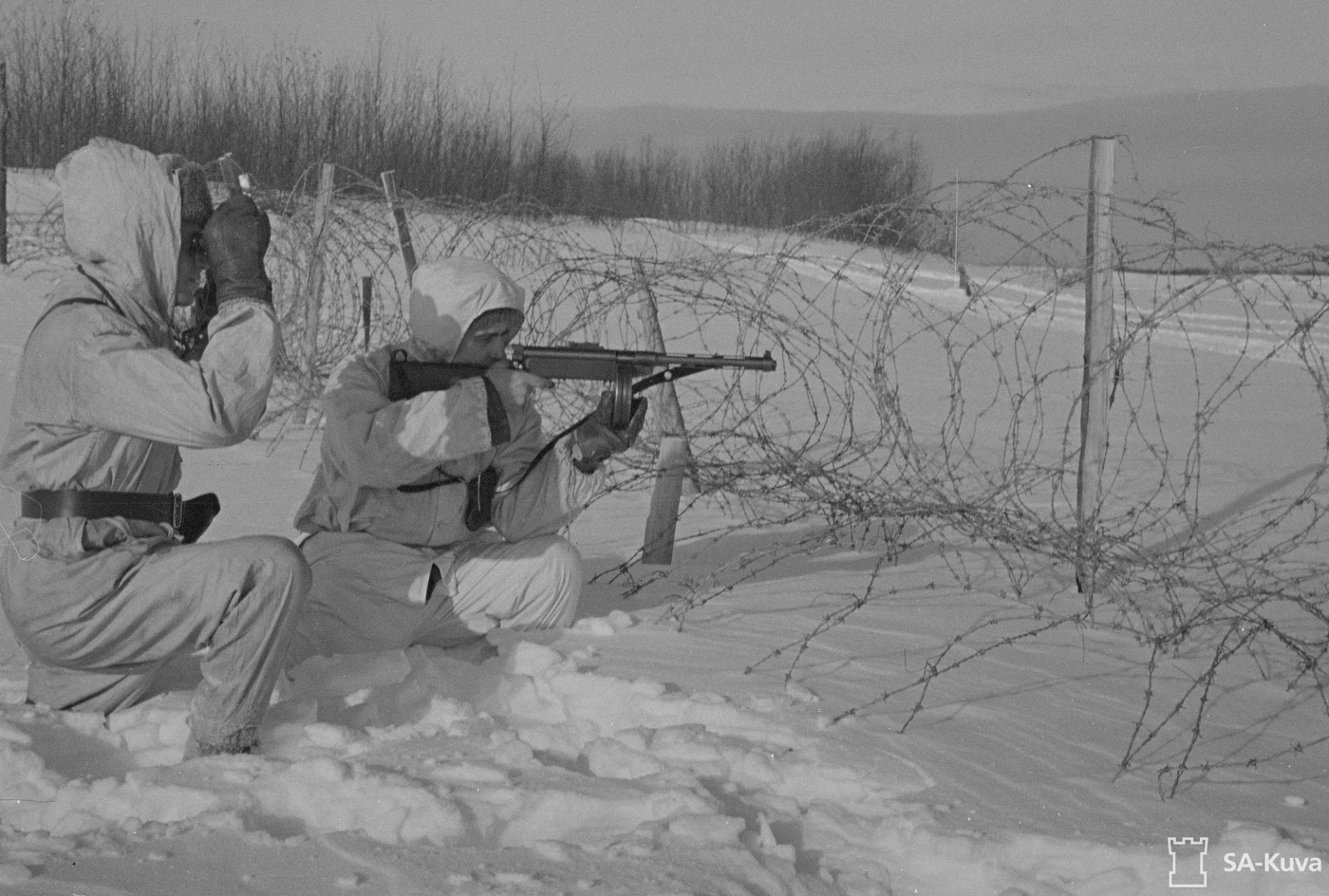 finland army patrol engages soviet troops near stalins canal