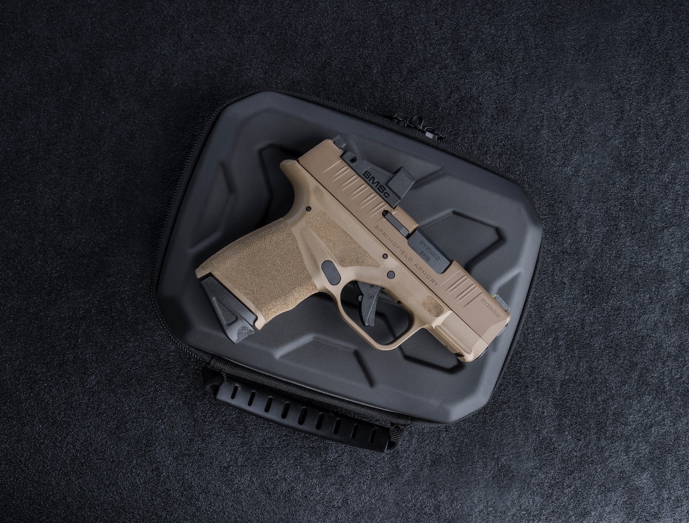 hellcat fde 9mm handgun pistol gun firearm box