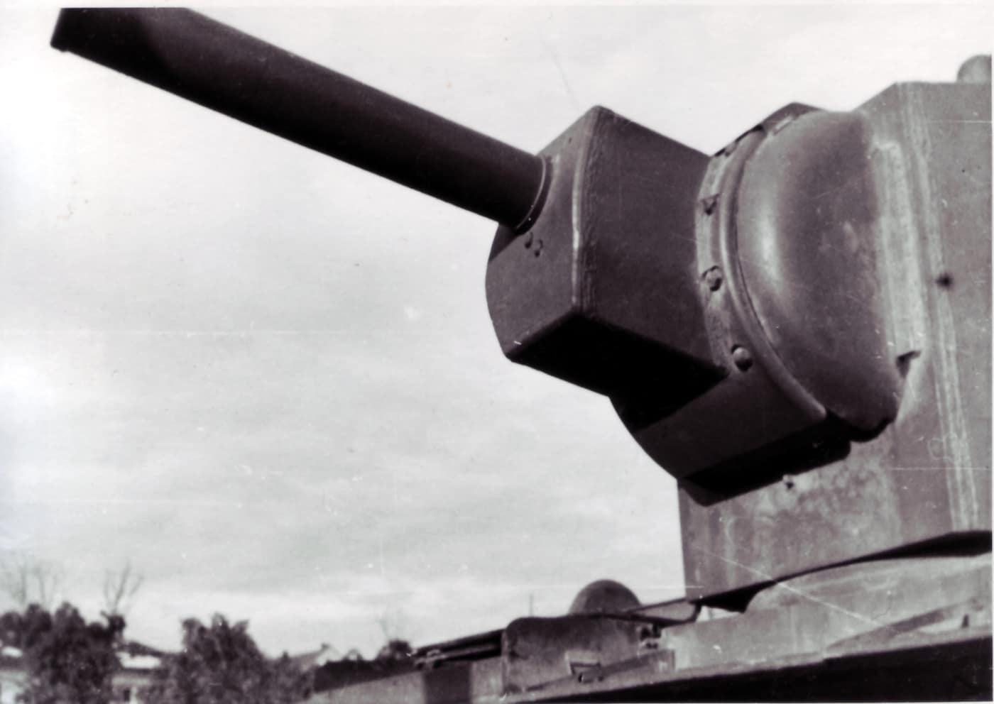 kv-2 mantlet for 152mm howitzer tank