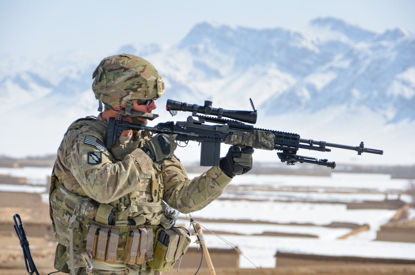 mk 14 enhanced battle rifle in afghanistan
