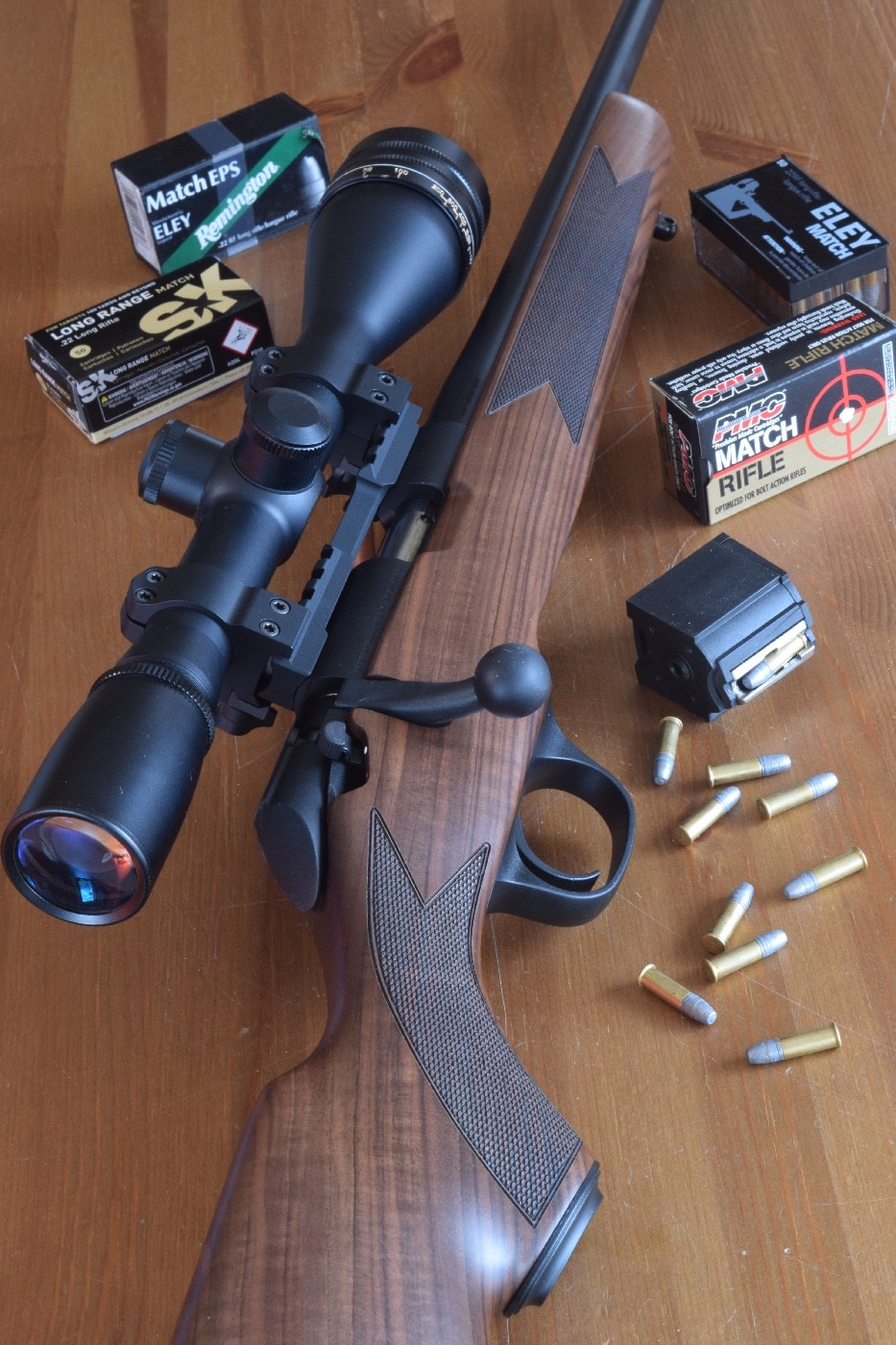 Springfield Armory 22 rimfire wood stock