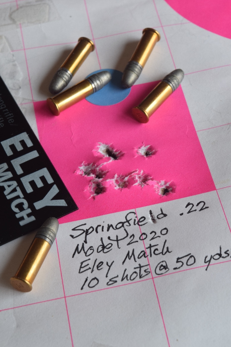 accuracy testing the Springfield 22 Classic