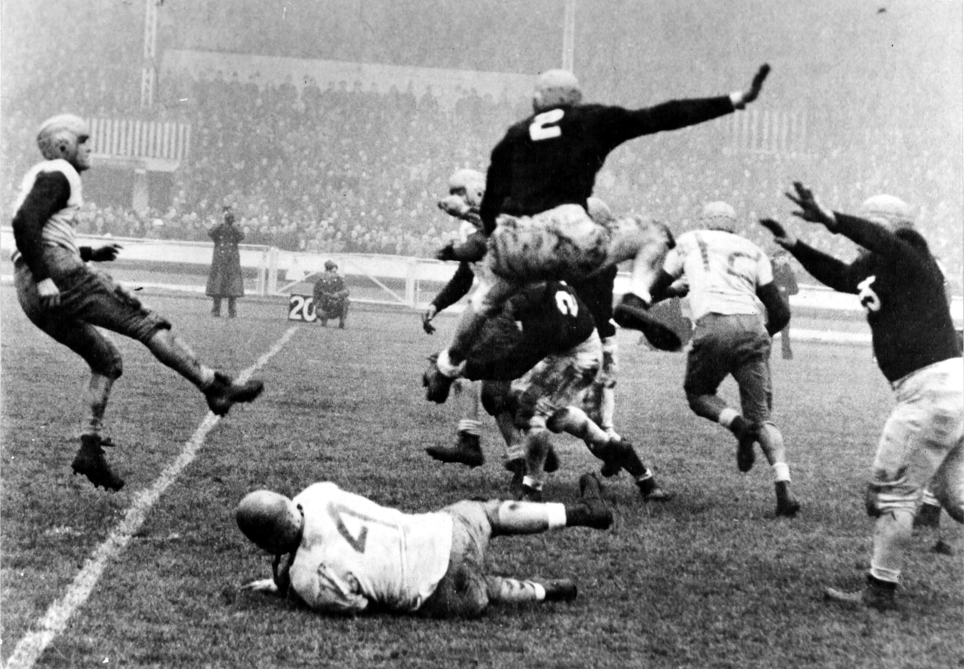 army navy game london 1944 world war 2 american football game