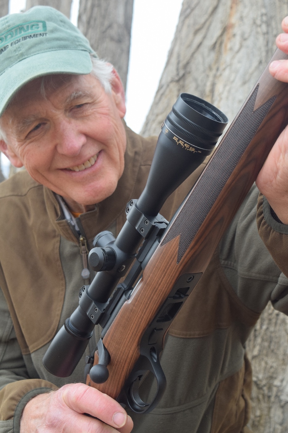 author with the Springfield Model 2020 rimfire