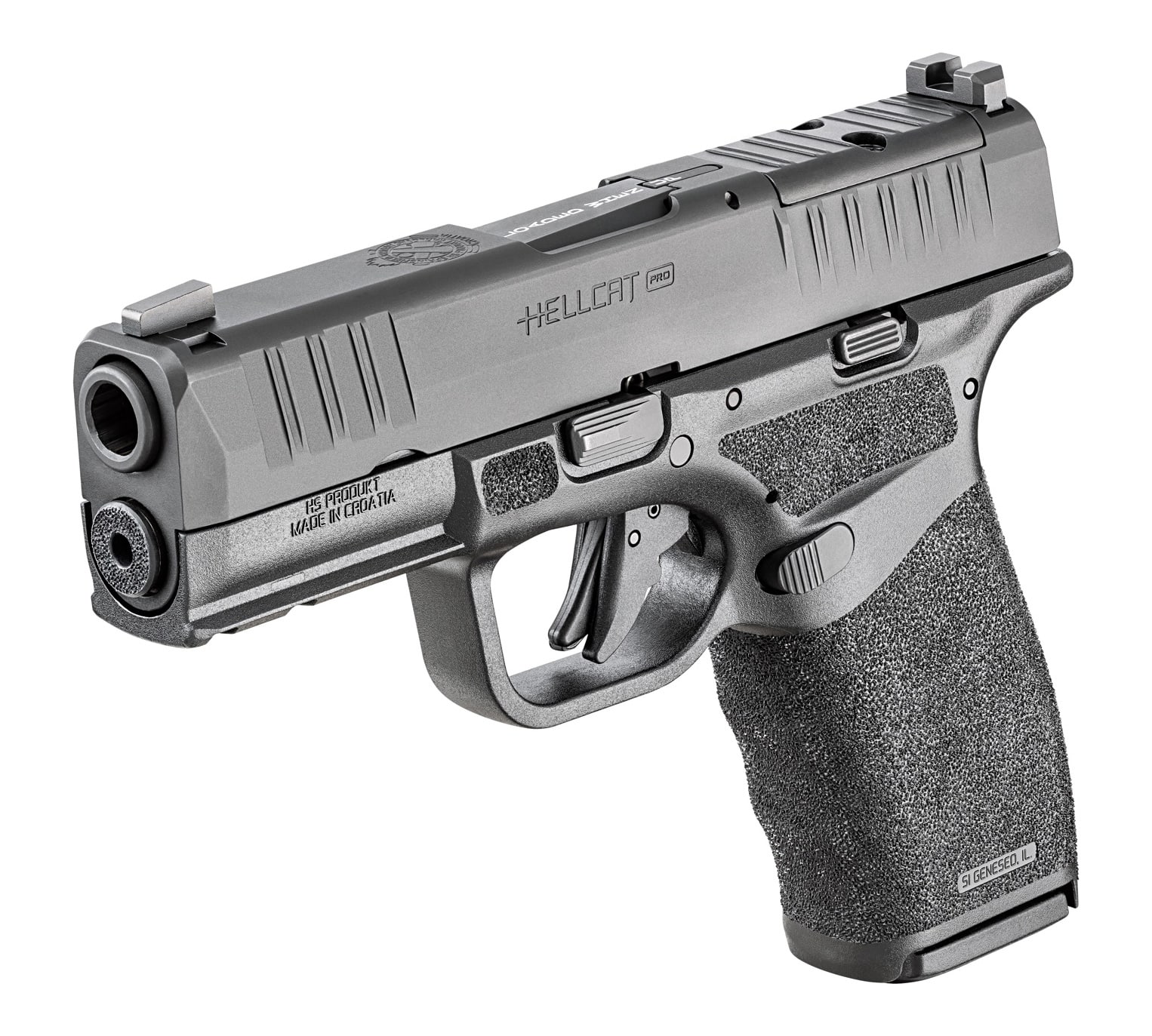 Shown in this photograph is a Springfield Armory Hellcat Pro that is now on the list of CA legal handguns. The additional barrel length and grip length give the gun an improved firing grip plus improved accuracy and reduced muzzle flip. When compared to a Smith and Wesson revolver, this gun has better sights, capacity and handling characteristics. It goes without saying that it is vastly superior to any single shot pistol that the California Title 11 would seem to want to force on people.