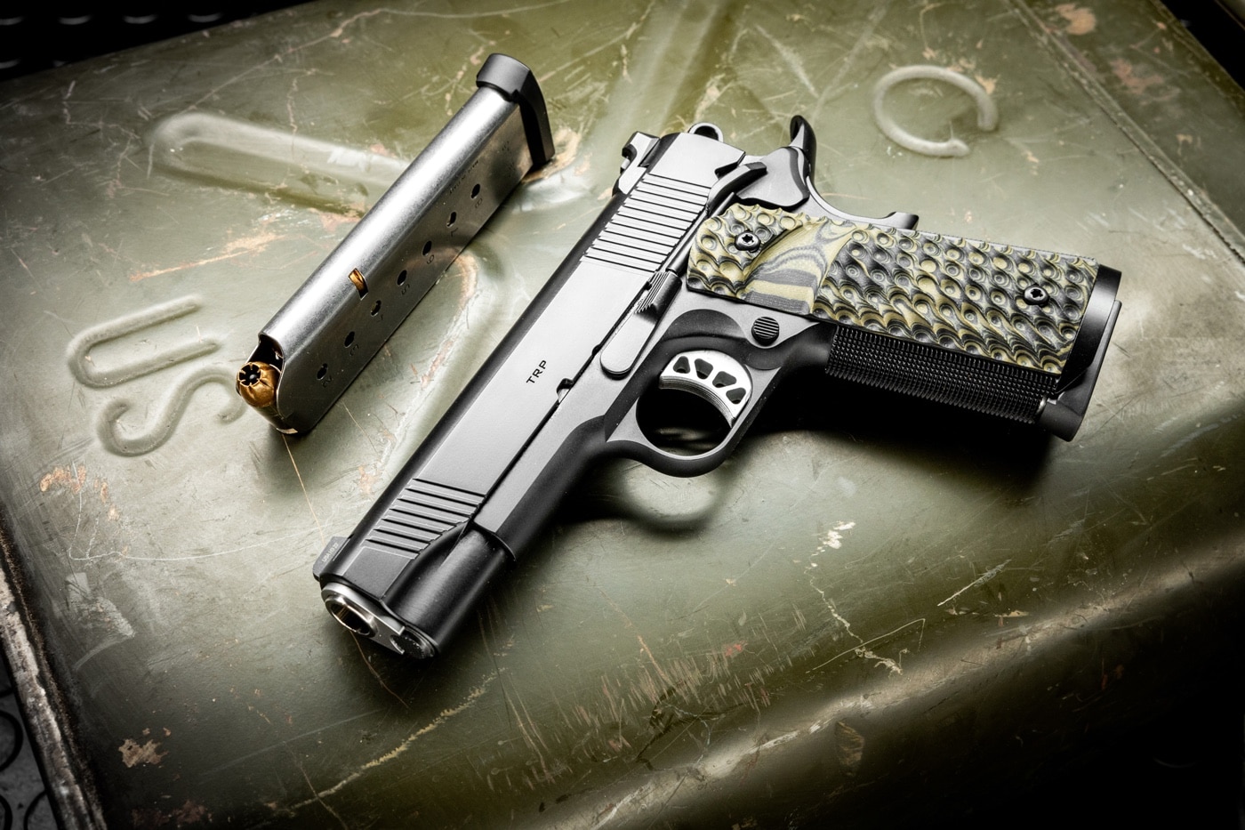 Shown in this photo is a Springfield Armory TRP pistol. The TRP is a 1911-style handgun designed for concealed carry. The purpose of this article is to describe the conditions of readiness for those who want to carry concealed a single action auto pistol.