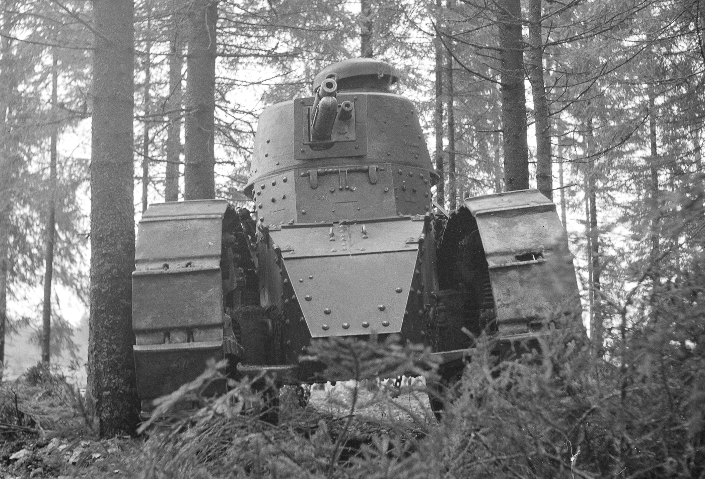 Finnish Renault FT tank in the Winter War