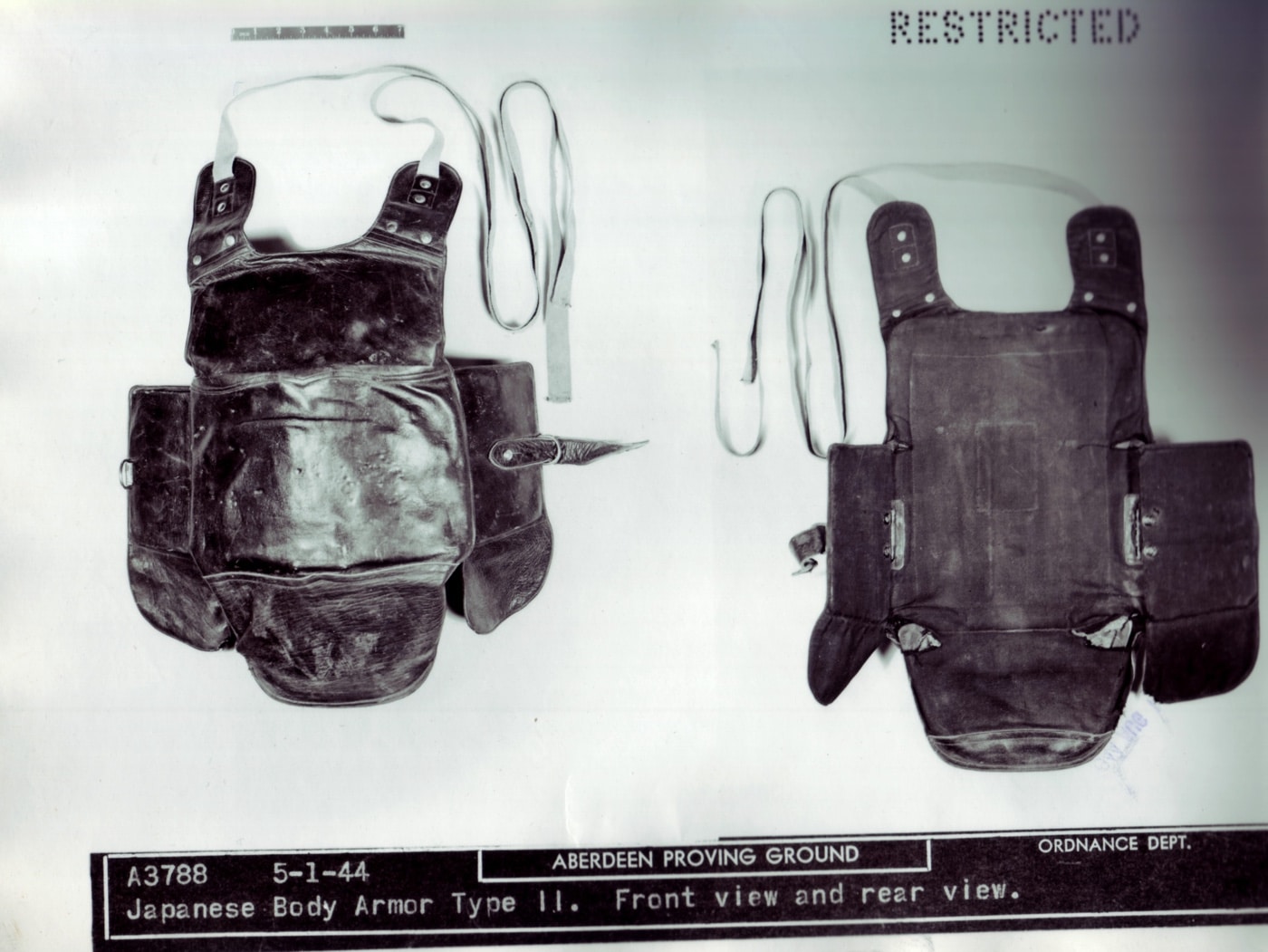 Shown here is the Type II body armor. It was potentially worn by snipers. 