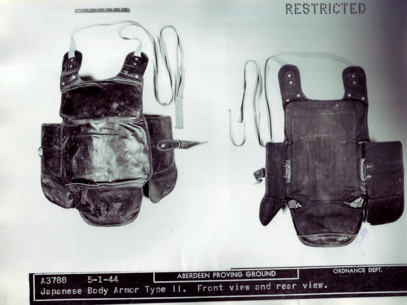 Shown here is the Type II body armor. It was potentially worn by snipers.