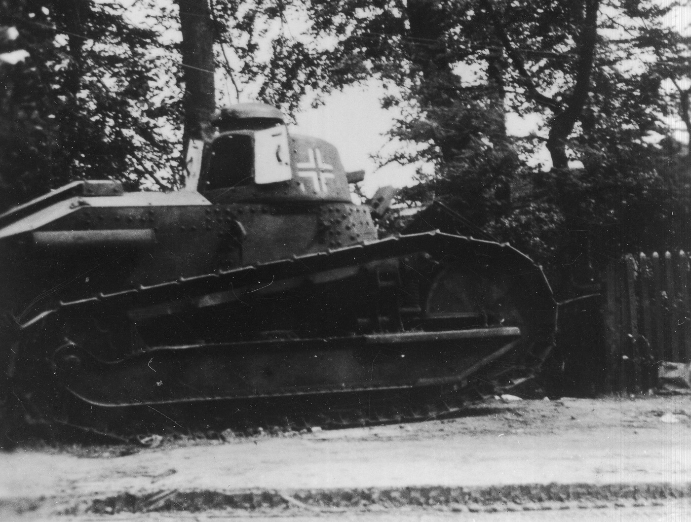 Nazi Germany Renault FT tank in World War II