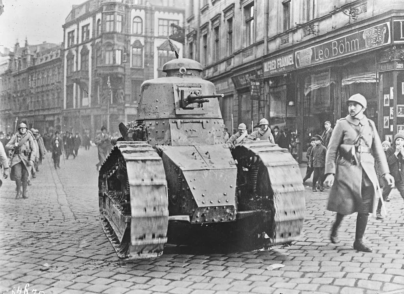 Polish FT-17 tank in Katowice