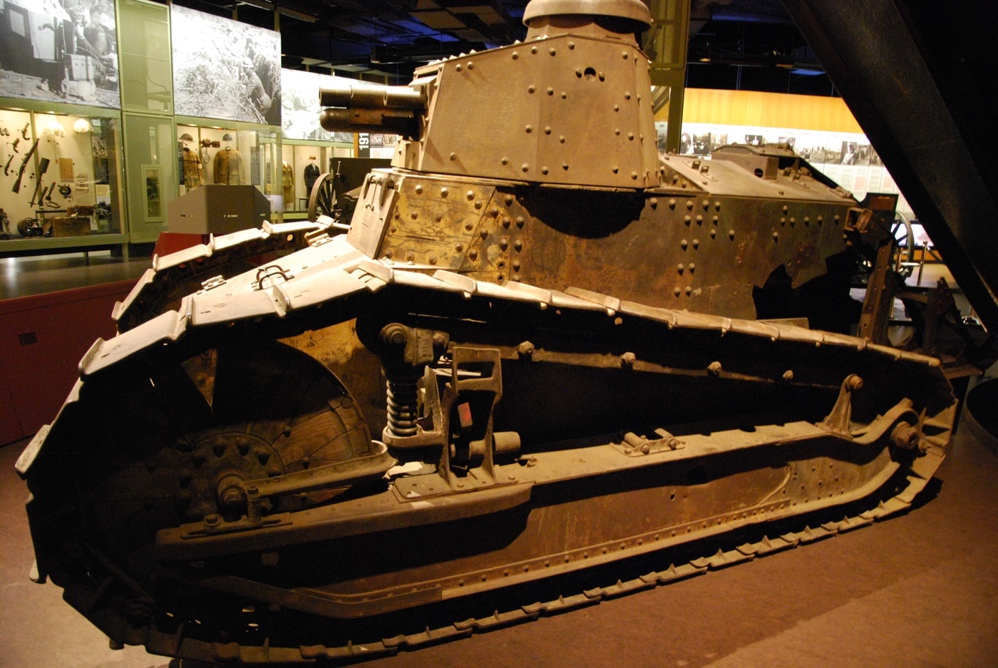 Renault FT tank in National WWI Museum