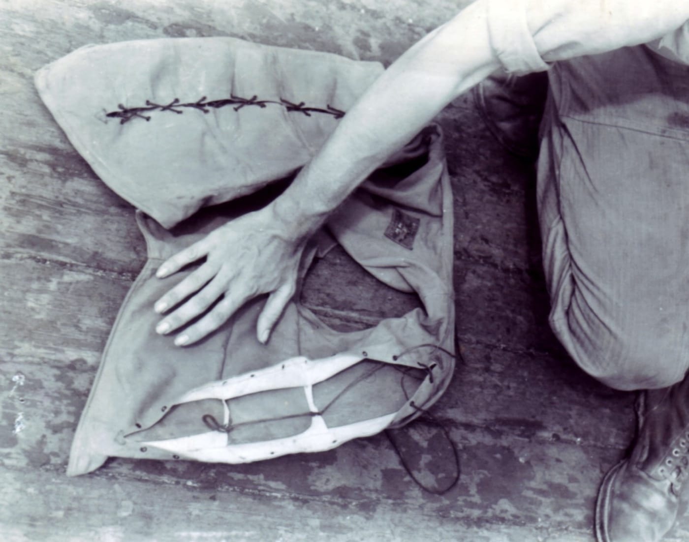 captured Japanese bulletproof vest