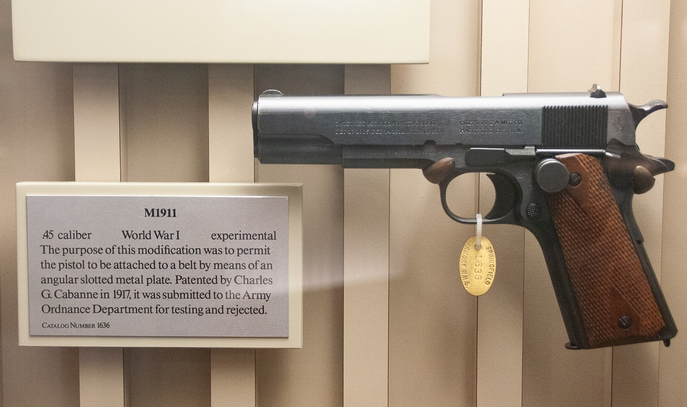 experimental M1911 pistol