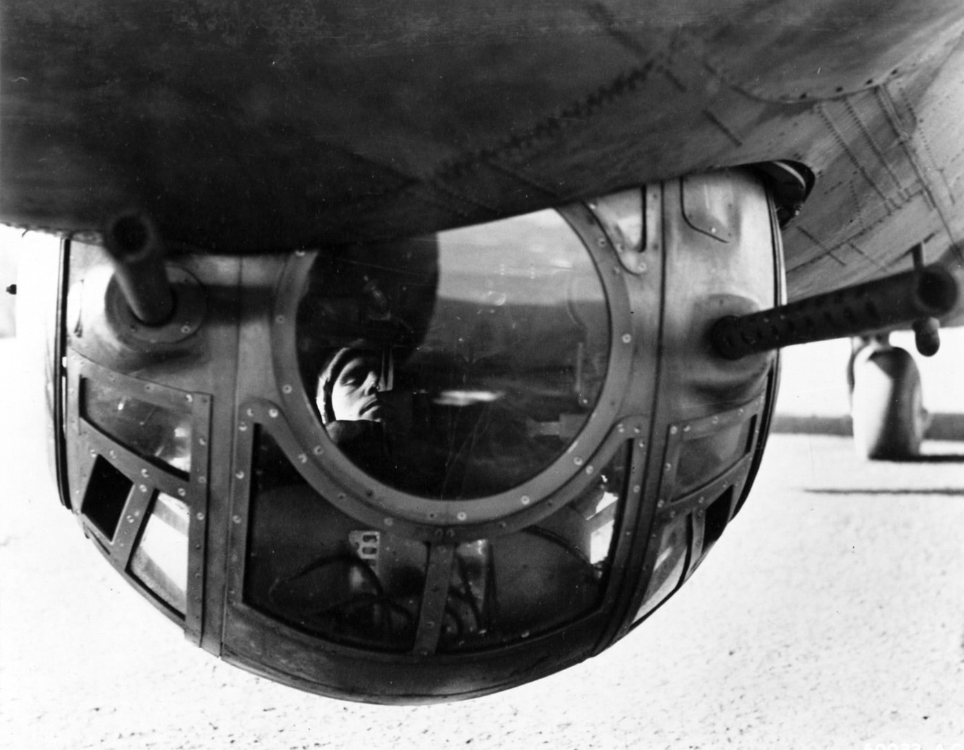 B-17 ball turret 8th AF