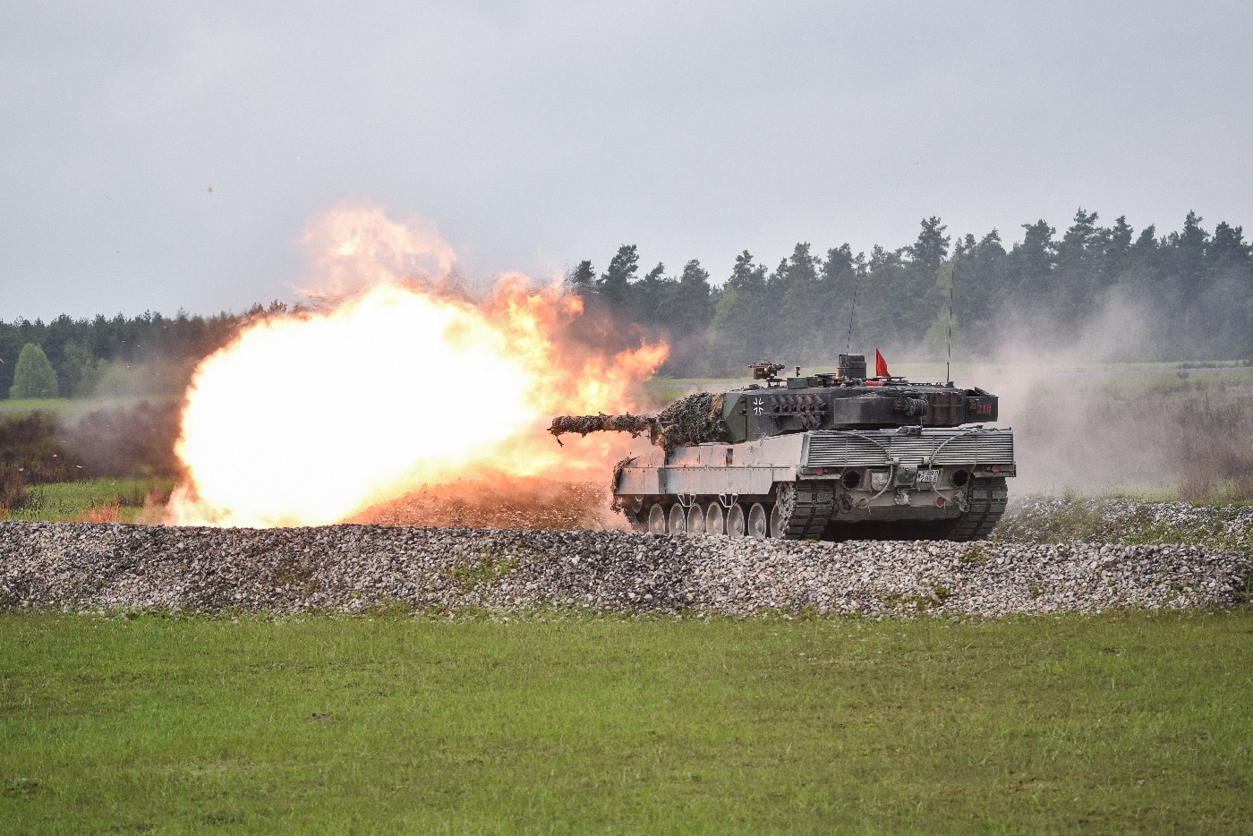 German Leopard 2A6 tank