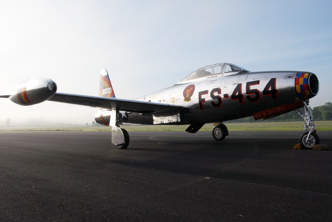 Republic F-84 Thunderjet at US Air Force museum