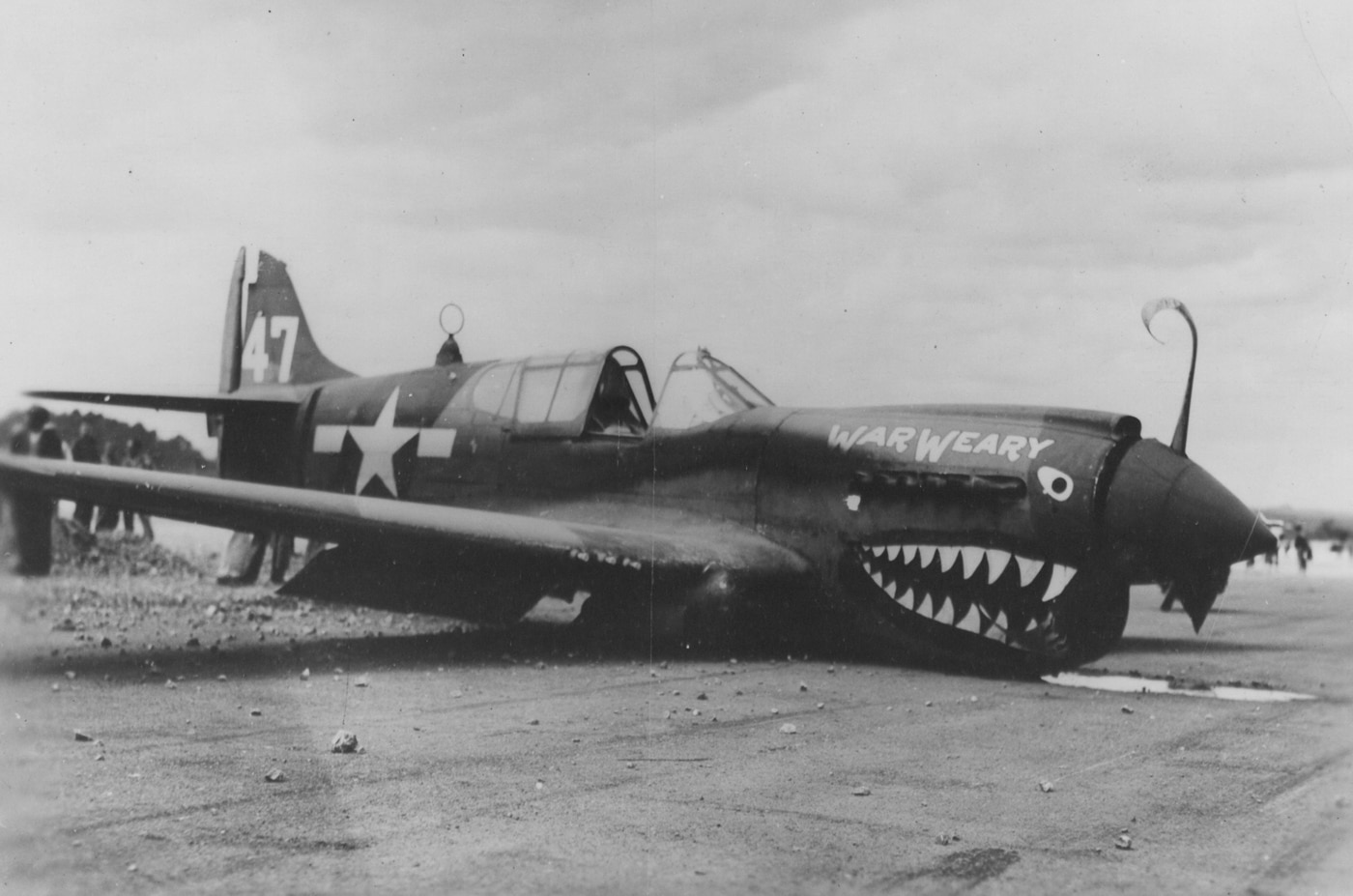 War weary P-40 Warhawk