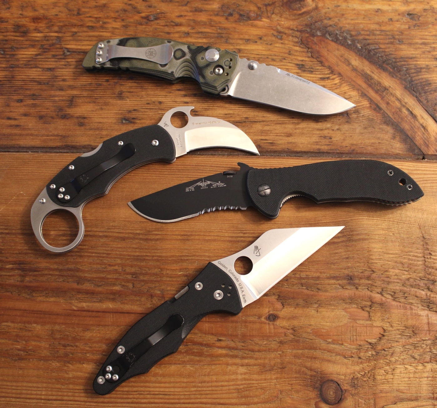 folding knives with pocket clips