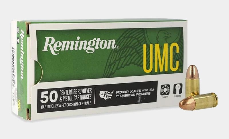 Remington UMC Handgun 9mm Luger 124 gr.