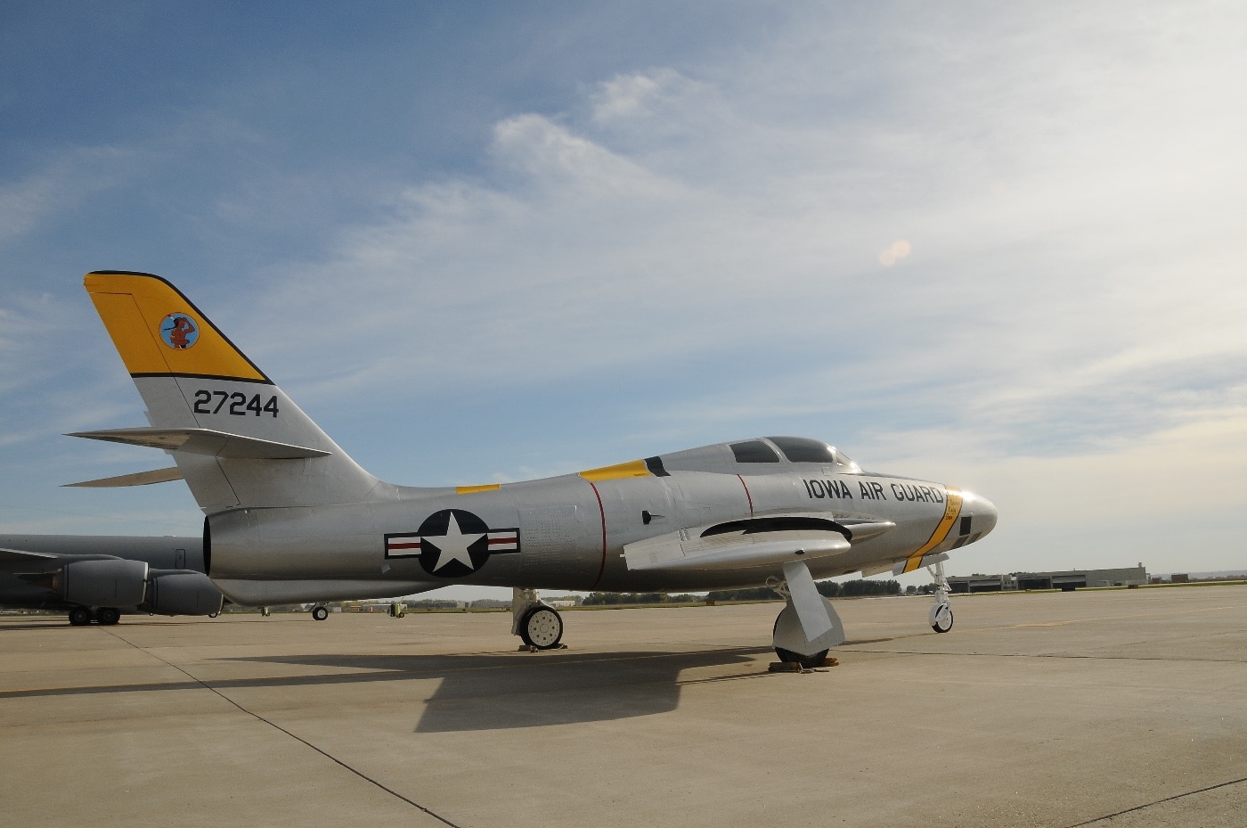 restored RF-84 Thunderflash Sioux City Sue