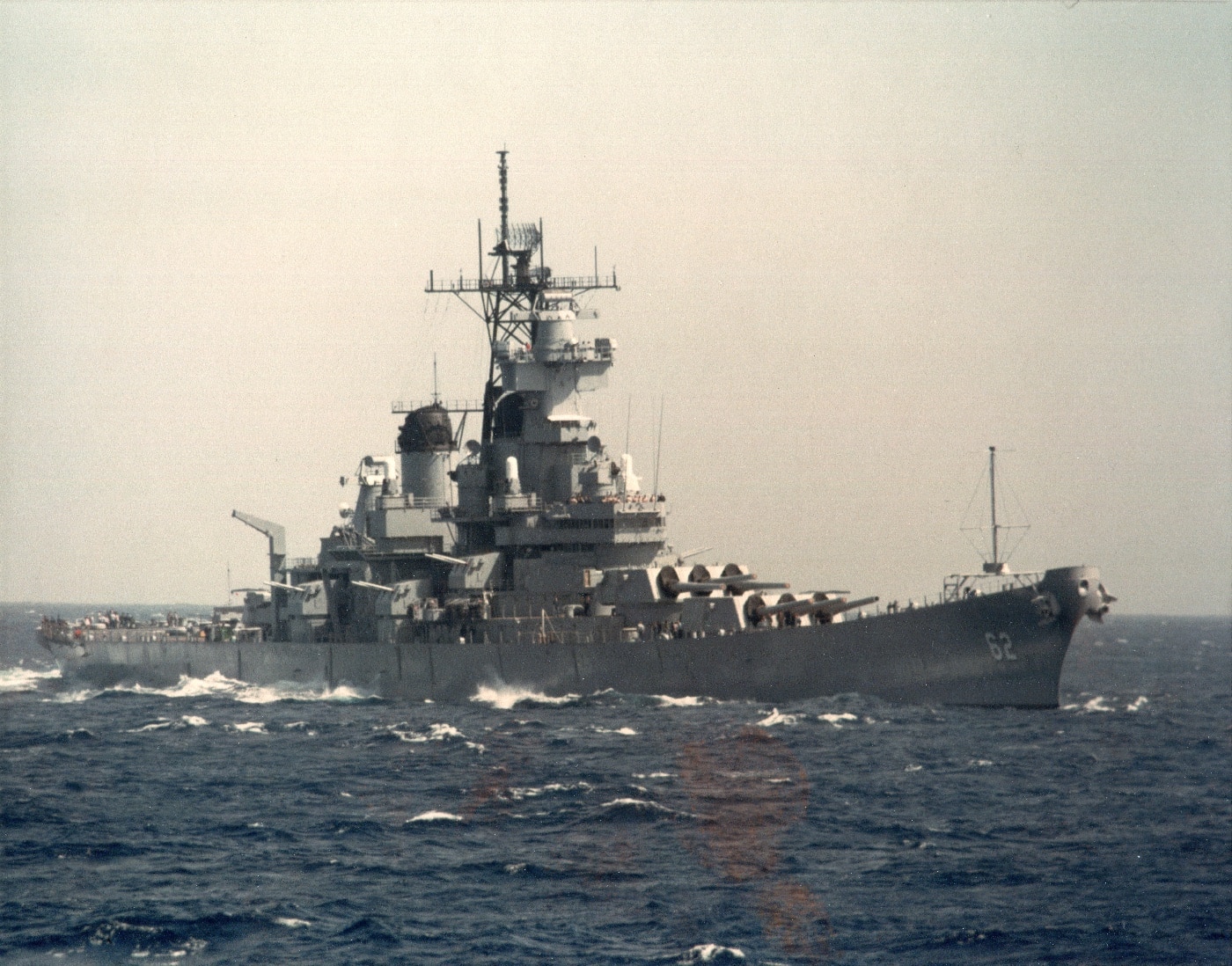 1982 speed sea trials USS New Jersey
