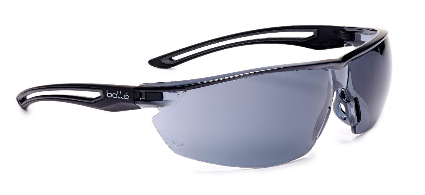 Shown in this digital photograph is the Bolle Safety Gunfire 2.0 eye protection.