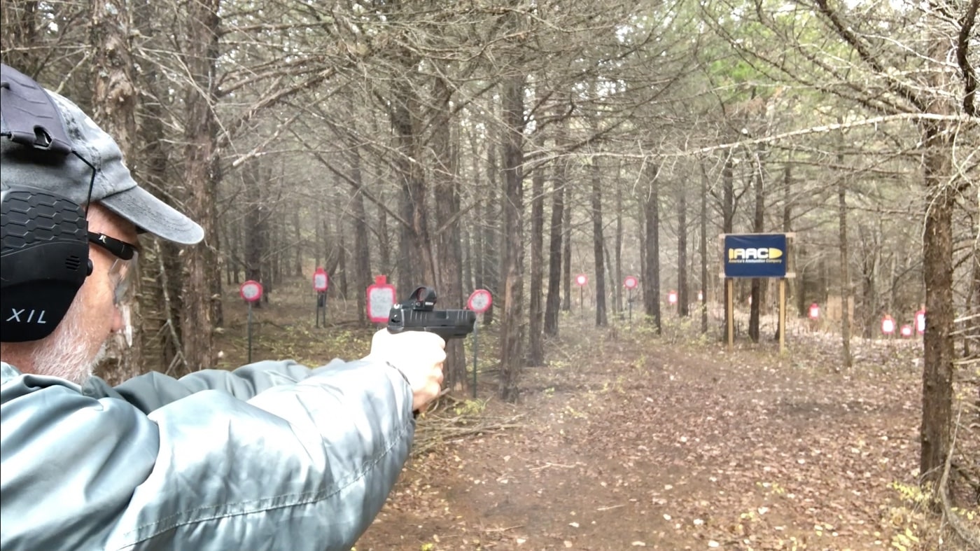 Gideon Omega review test evaluation red dot sight shooting range