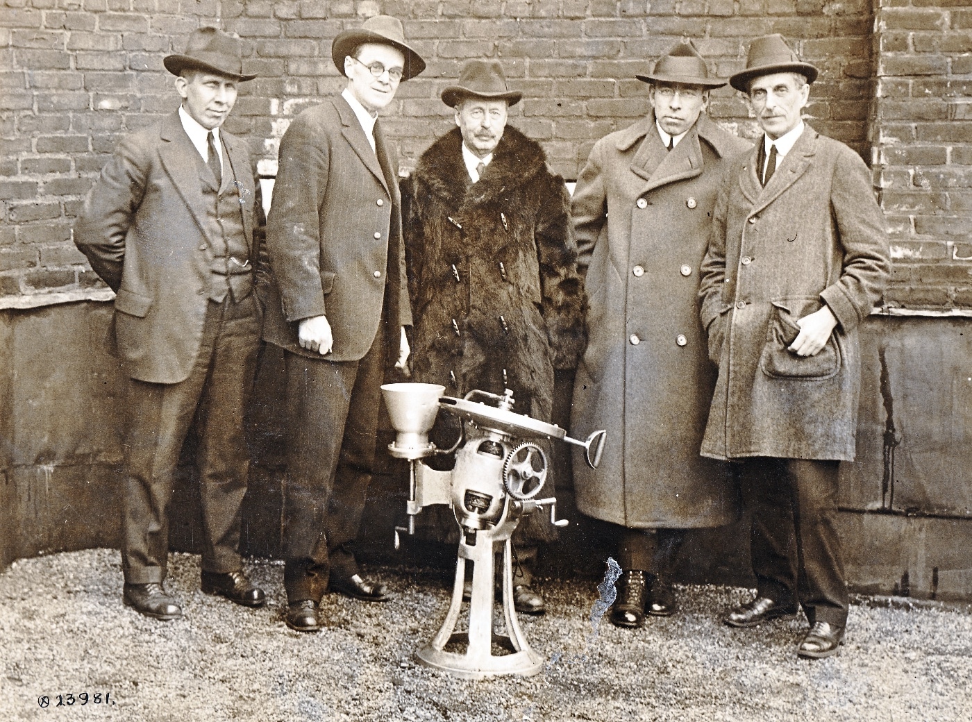 Levi Lombard centrifugal gun Boston 1918