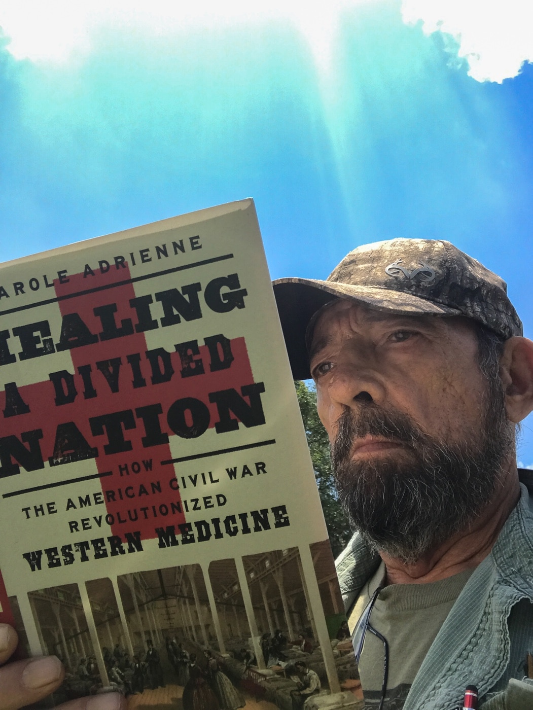 Massad Ayoob reading Healing a Divided Nation