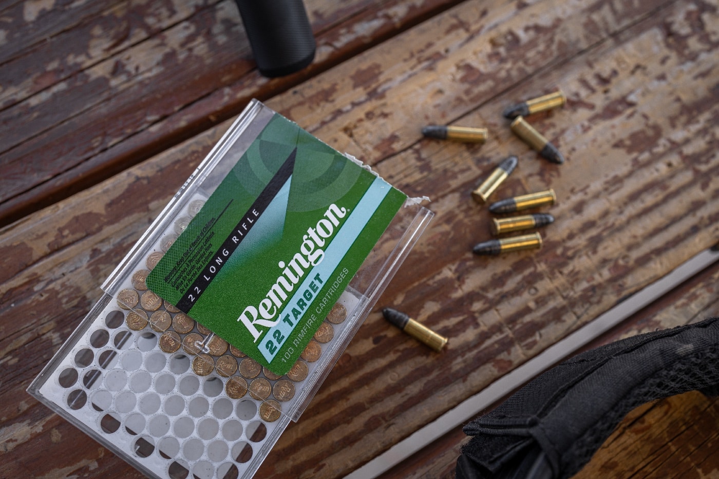 Remington ammo used for accuracy testing the Springfield Model 2020 Rimfire Target color variants