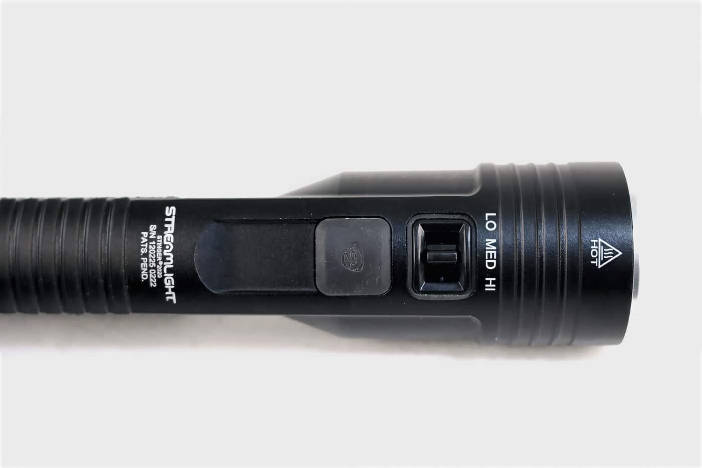 Streamlight Stinger 2020 Review switch operation function