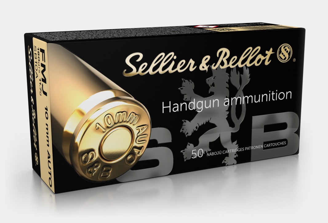 Sellier & Bellot 10mm Auto FMJ, 180 gr.