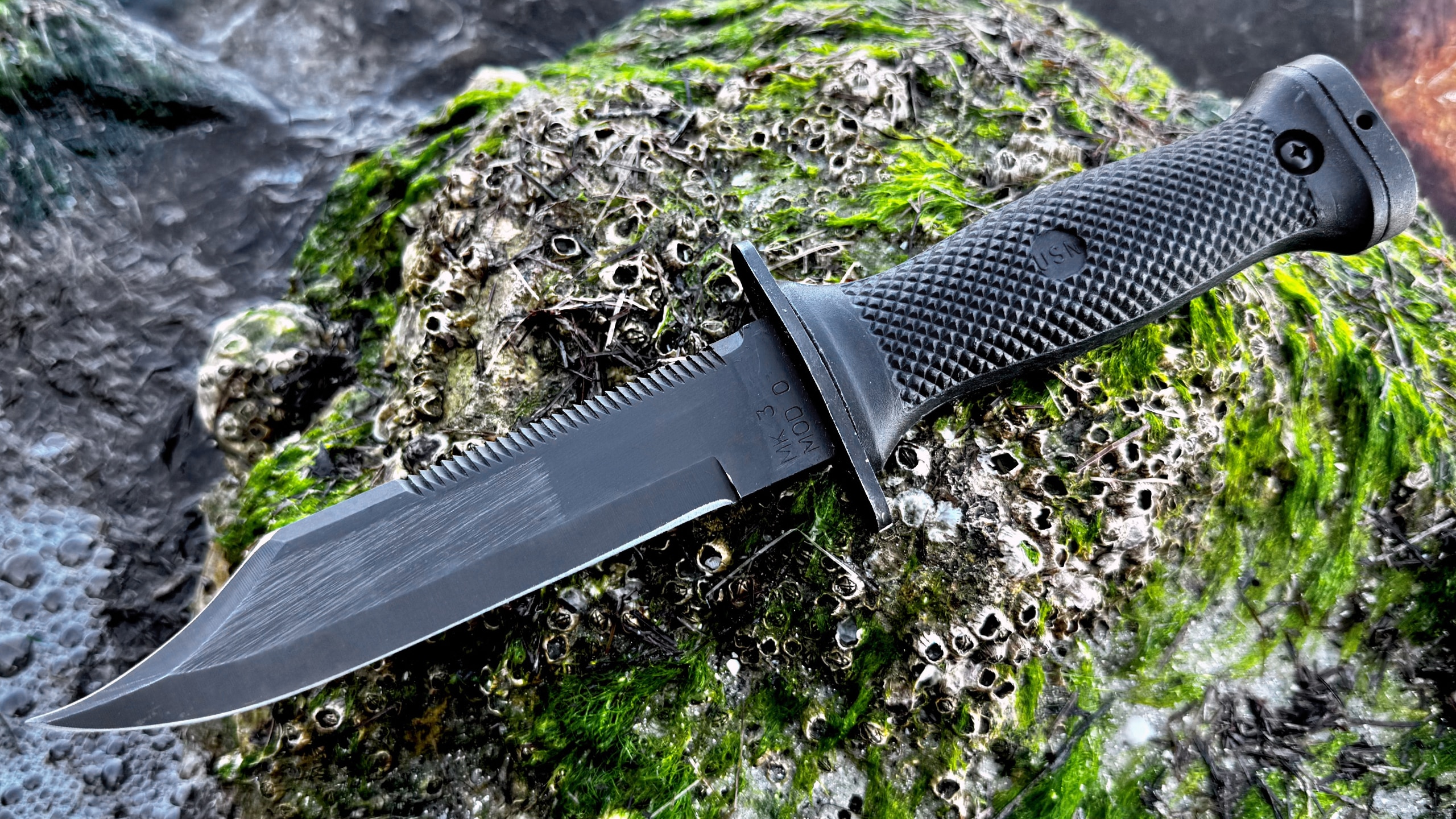 MK3MOD0 アメリカ海軍　サバイバルナイフ　navy usn SEALs U.S. Navy Mark 3 MOD 0 Knife - The Armory Life
