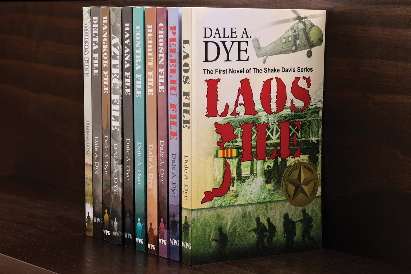 "Shake Davis" series of novels by Dale Dye