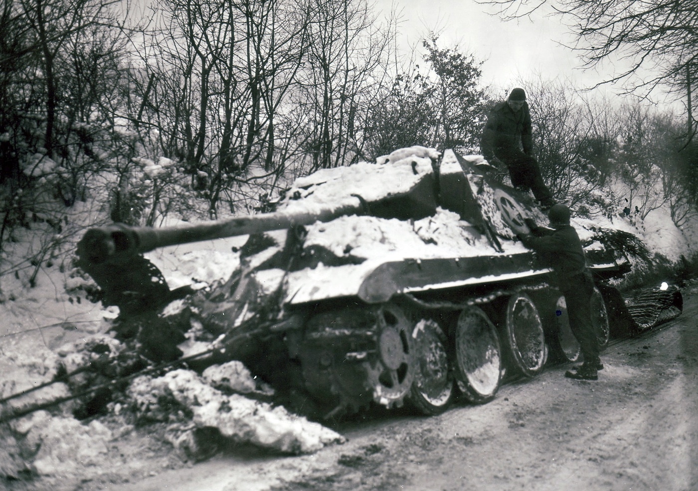 Ersatz M10 captured by US Army forces in 1945