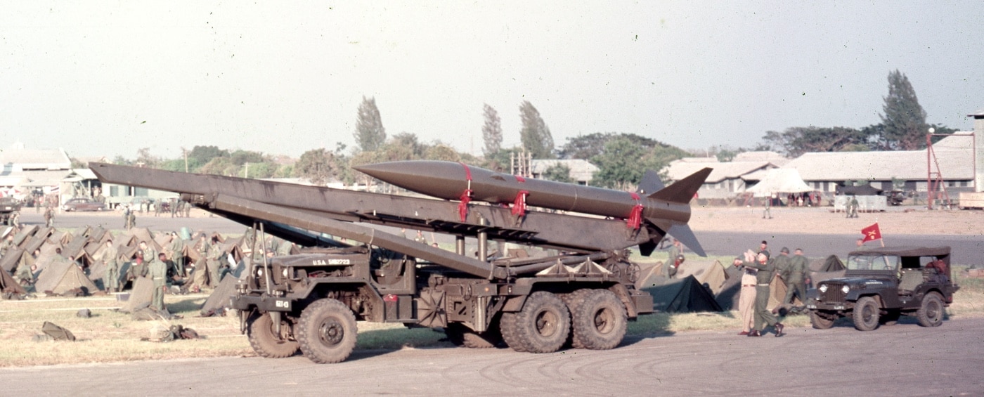Honest John rocket in Thailand